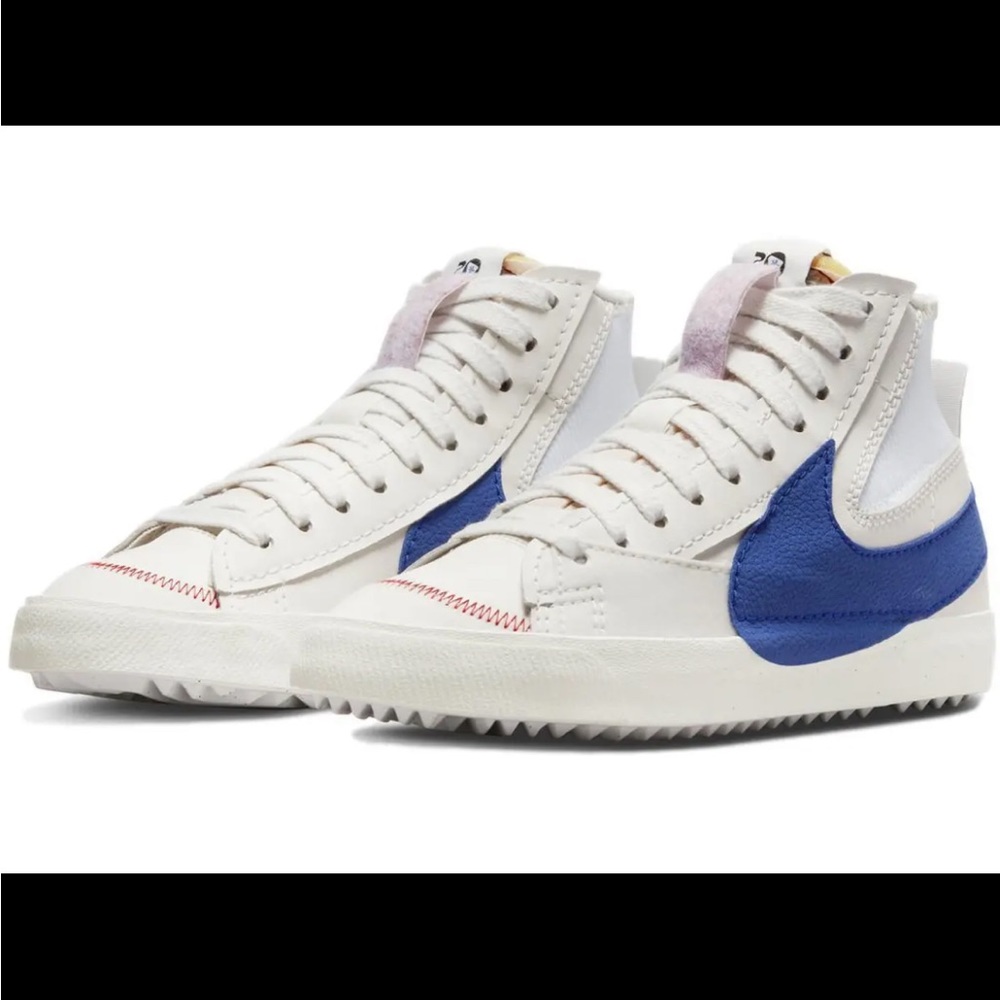 Nike Blazer Mid '77 Jumbo - Men's NIB - Phantom/Old Royal Sail Phantom - Picture 2 of 5